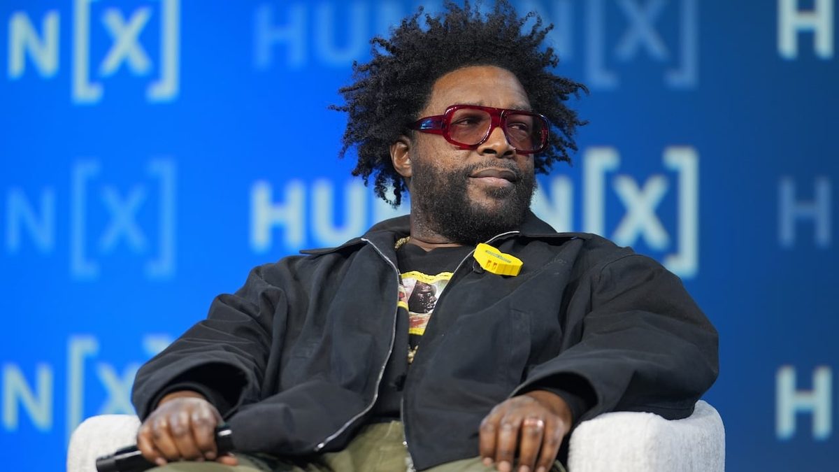 Questlove on the HumanX 2026 stage, photographed by Big Event Media