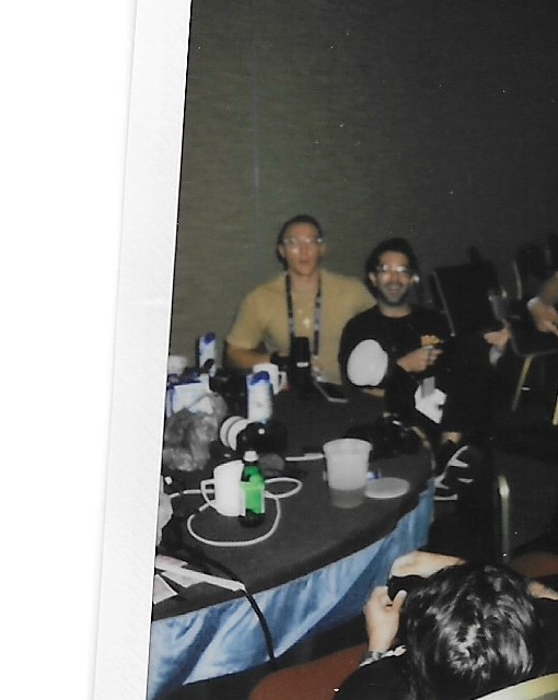 Crew polaroid from Money20/20